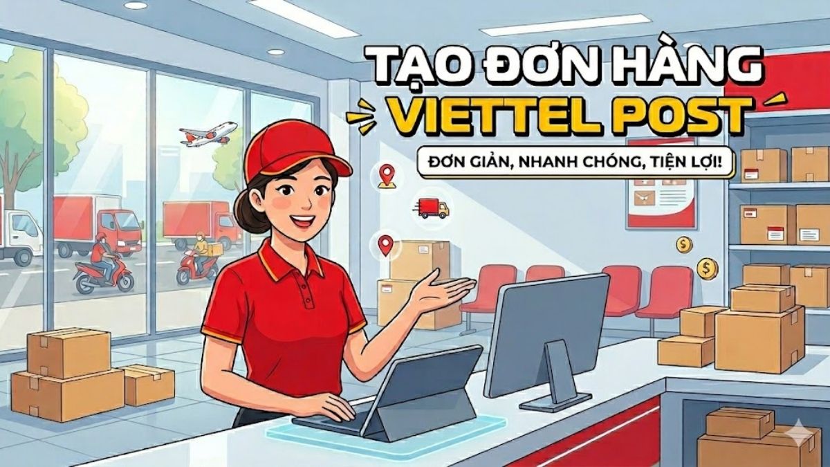 Cách tạo đơn Viettel Post tại nhà đơn giản, nhanh chóng